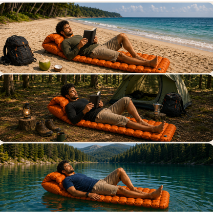 NOMAD REST - Matelas gonflable polyvalent