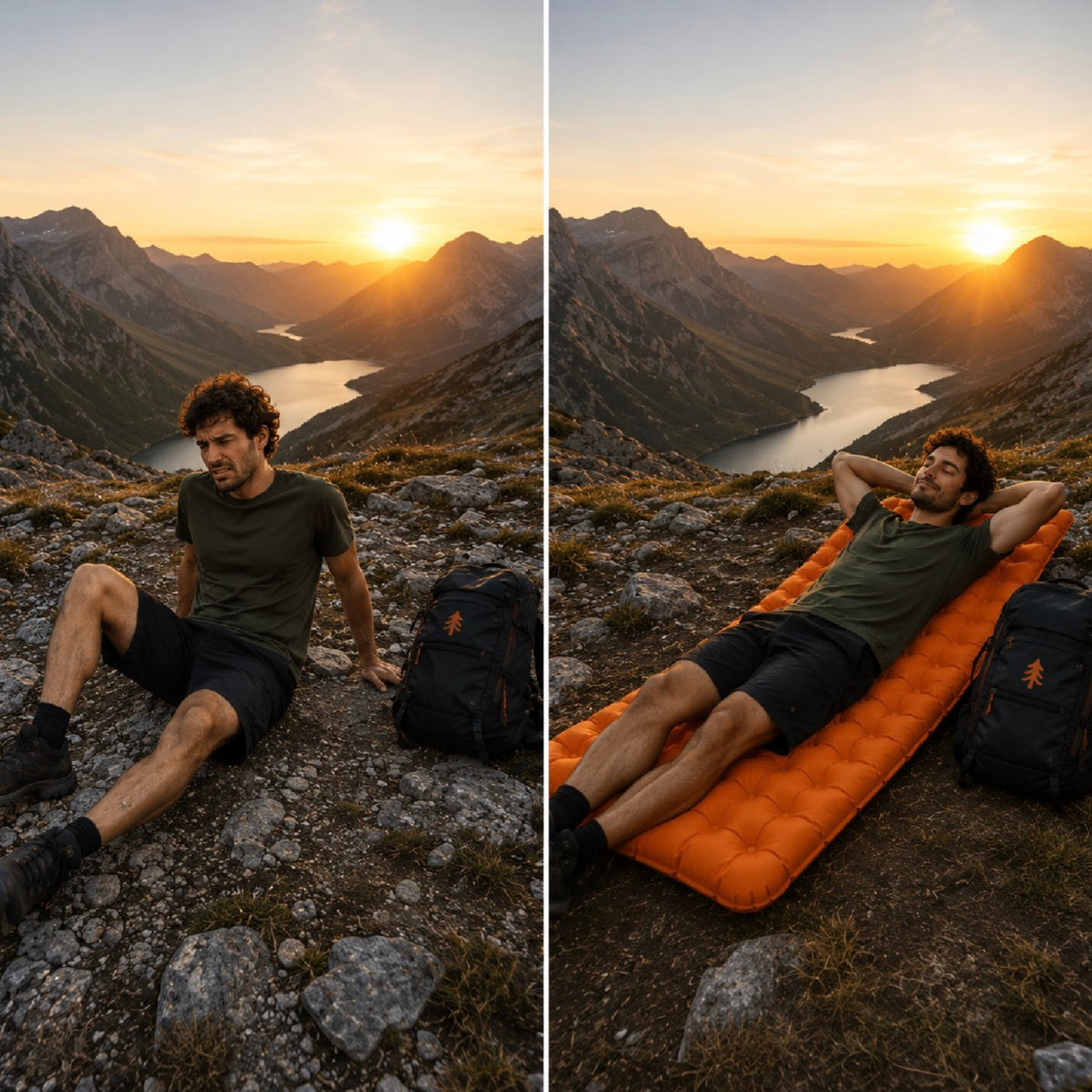 NOMAD REST - Matelas gonflable polyvalent