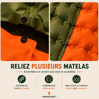 NOMAD REST - Matelas gonflable polyvalent