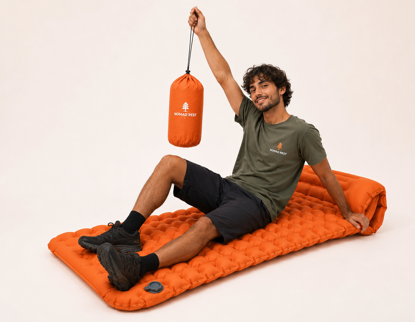 NOMAD REST - Matelas gonflable polyvalent